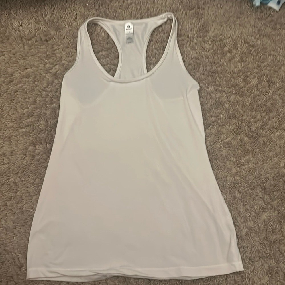white race back tank